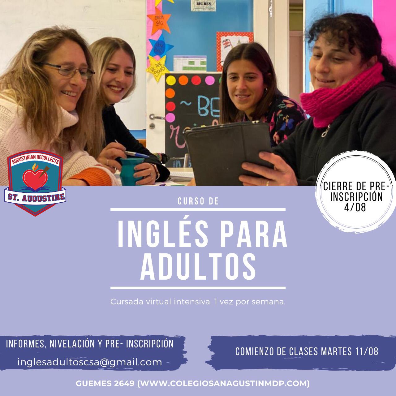 Inicia nuevo ciclo de Inglés de Adultos